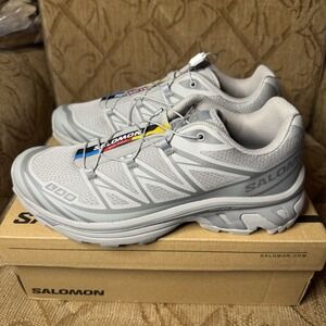 Salomon XT-6 'Ghost Grey Grey Flannel' 474448 Men's Size 9 New
